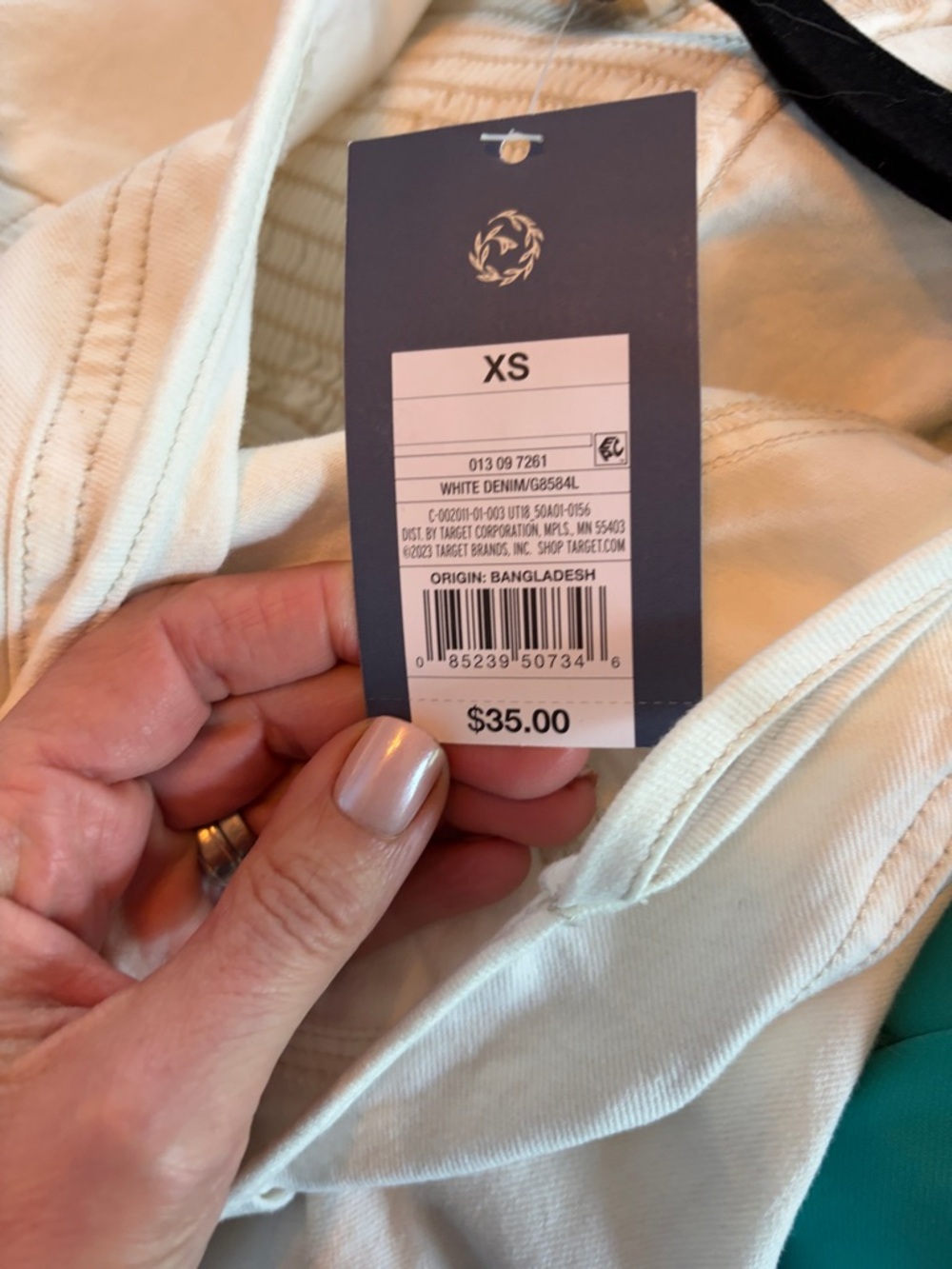 Universal Thread White Button-Down Spaghetti Strap Maxi Dress, - Picture 11 of 11